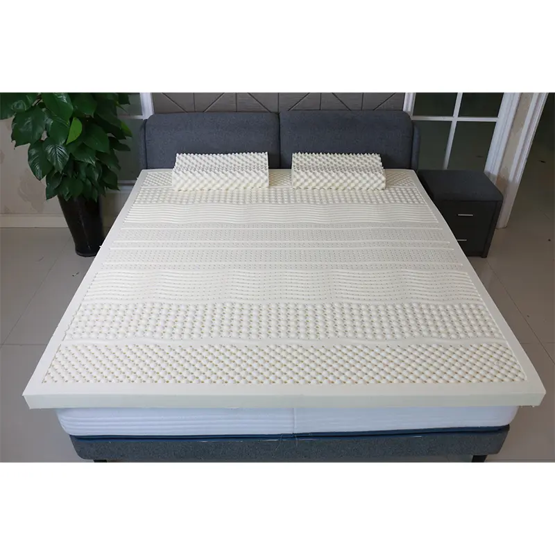 7-Zone Flater Latex Mattress topper yekurara