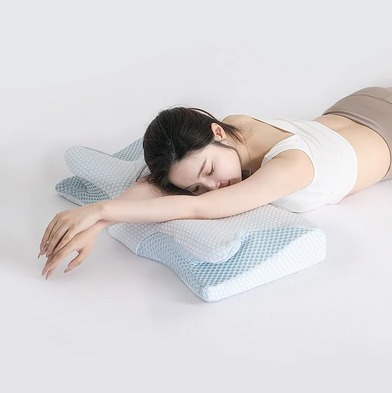 Butterfly yakavezwa memory foam pillow